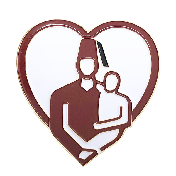 Deluxe Shriners hospitals heart shape Car Emblem, WHITE, CD28 eBay