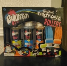 Squeezable Street Chalk Rollers