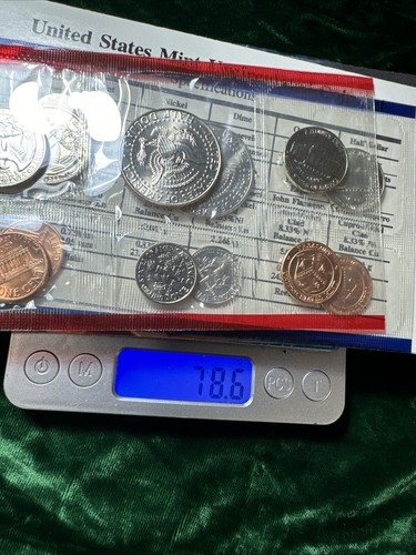 US 1995 Mint UNC Coin Set Including “D” & “P” Mints Marks 2 Sets 10 coins total - Picture 9 of 9