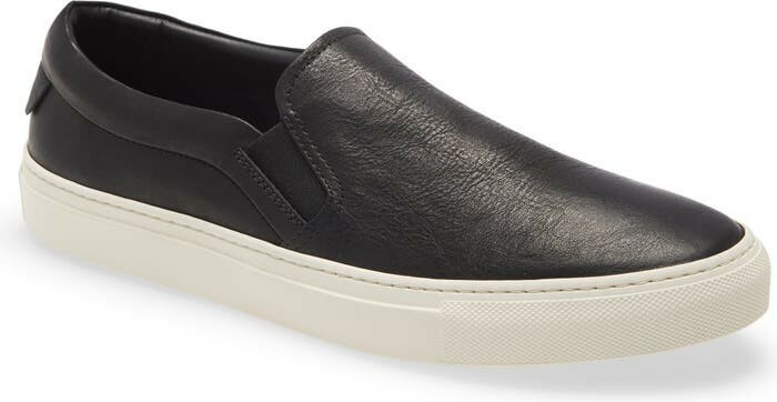 Goodman Men’s Edge Slip On Black Leather Made in Italy NWB Size 8 Goodman | Shoes | Goodman Mens Edge Slip On Black Leather  main image 4