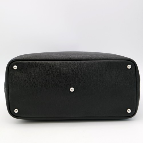 Longchamp Le Foulonné Damen Leder Tasche Handtasche Schultertasche Schwarz - Bild 5 von 13