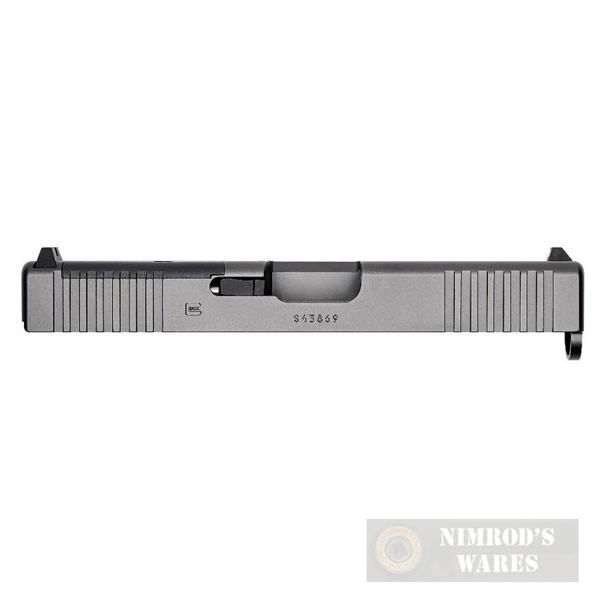 Glock 19 G19 Gen3 SLIDE Standard MOS Cut Optic-Ready 79008 FAST