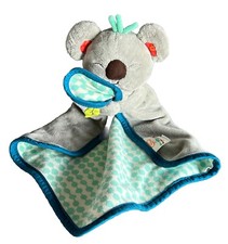 B. Toys Battat Gray Koala Bear Koko Dot Security Blanket Baby Lovey 16.5  Soft