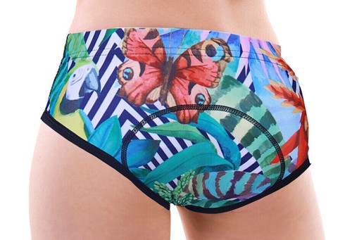 Women Ladies Bicycle Cycling Bike Underwear Gel 3D Padded Short Pants Shorts AU - Picture 41 of 58