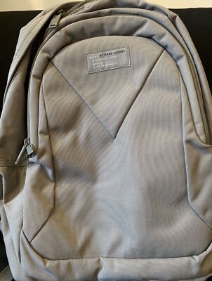 New with Tags Marc Jacobs Gray Canvas Backpack