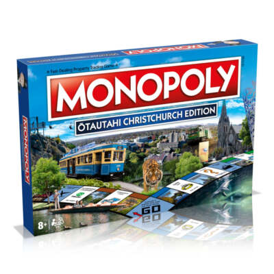 Highly Collectable Premium Quality Interactive Fun Monopoly Christchurch Edition