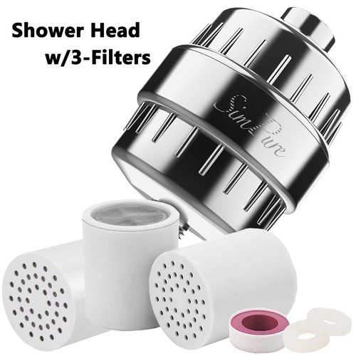 20Stage Shower Head Filter Shower Water Softener Vitamin C Improve Dry Hair&Skin - Picture 8 of 17