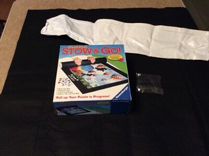 PUZZLE STOW & GO MAT, INFLATEABLE TUBE AND STRAPS IN ORIGINAL BOX