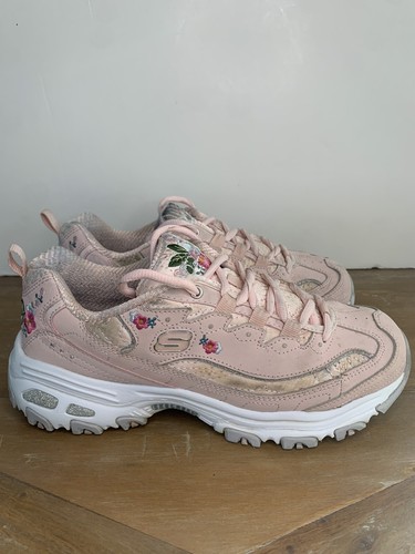 skechers bright pink shoes