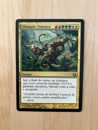 Titanic Ultimatum - Shards of Alara - Magic the Gathering MTG LP PT