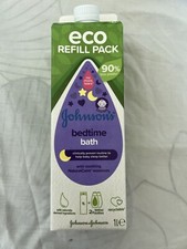 JOHNSON'S Baby Nighttime Bath ECO Refill Pack 1 Litre Carton