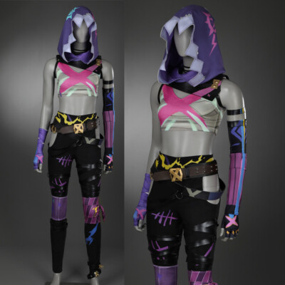 Arcane League of Legends 2 Cosplay costume Jinx Costume Outfits Halloween