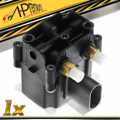 BMW 5er E61 Ventil Ventilblock Für Luftfederung – Magnetventil Kompatibel Mit BMW 5er, 7er, X5, X6 (F07, E61, F11, F01, E70, E71) Ersatzteil Luftfederung