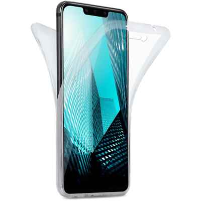 Hülle für Huawei Mate 20 Lite Silikonhülle 360 Grad Schutz Rundum Transparent