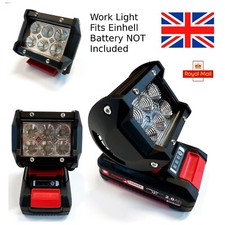Einhell Ozito Compatible Work Light High Brightness Torch Flood 4 Inch LED COB