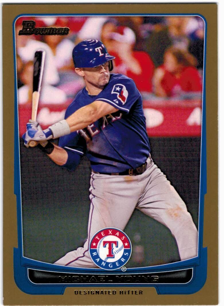 2012 Bowman Gold Baseball (Pick Card From List) C32 08-24