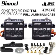 9imod DS20MG 20KG Full Metal Gear Digital Servo for 1/8 1/10 1/12 RC Crawler Car