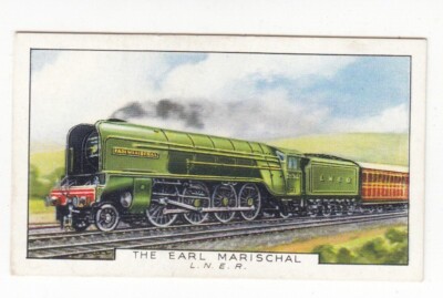 1937 Train Card The Earl Marischal  L. N. E. R. London and North Eastern