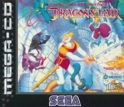 SEGA Mega CD - Dragon's Lair mit OVP sehr guter Zustand
