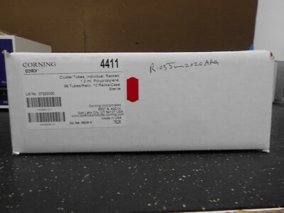 CORNING COSTAR CLUSTER TUBES INDIVIDUAL 1.2 PP 4411 CASE OF 960