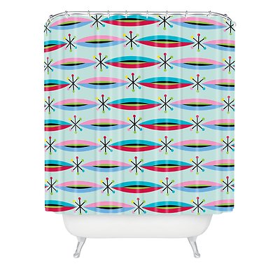 DENY Designs Andi Bird Way Cool Shower Curtain, 69 by 72-Inch
