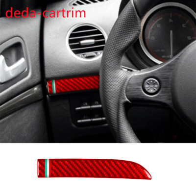 For Alfa Romeo 159 Brera Spider 2004-11 Driver's Side Dashboard Cover Red Carbon