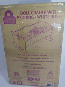 personalized doll cradle