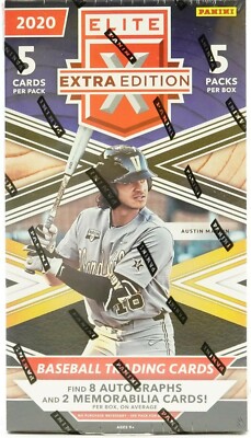 2020 PANINI ELITE EXTRA EDITION BASEBALL HOBBY BOX FACTORY SEALED NEW