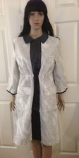Simply Vera Wang Gray Black Graphics Casual Business Coat Jacket Size LARGE NWT