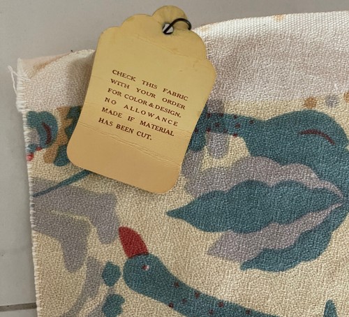 Tela textil circo vintage años 60 animales payasos mediados de siglo tela de corteza moderna - Imagen 11 de 12