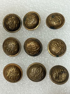 Antique Group Of GAR Grand Army of the Republic Uniform Buttons