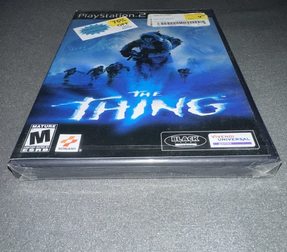 The Thing Sony PlayStation 2 PS2 Factory Sealed #S28 - Image 2 of 4