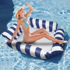 Inflatable Pool Float Hammock for Adults Summer Water Lounge Floaties