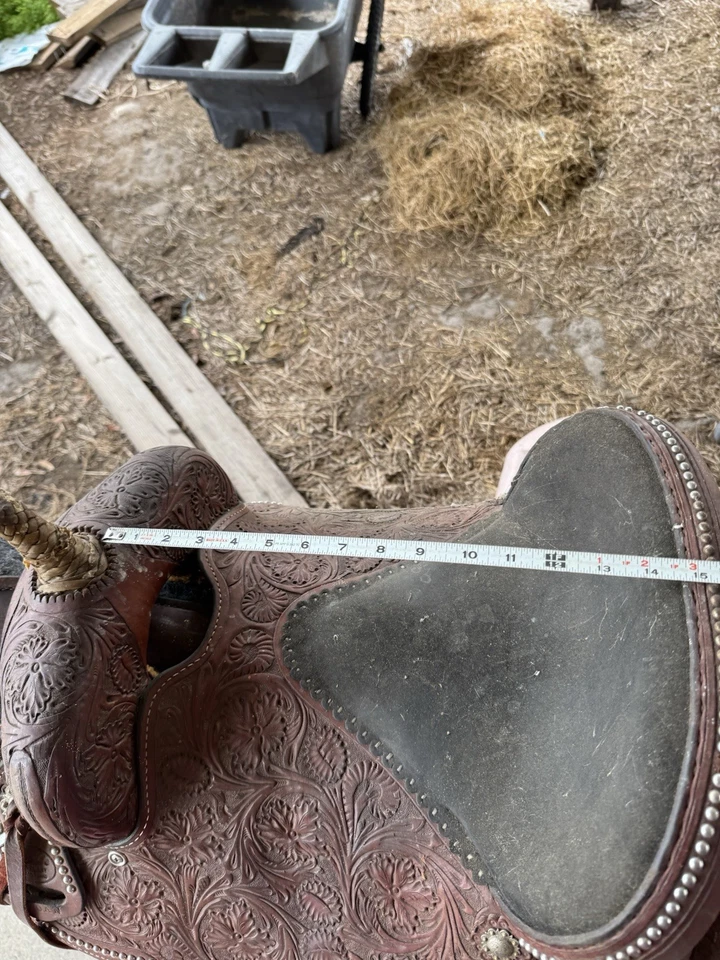 Selim de cano 14 1/2 pol. quadras - Imagem 3 de 3