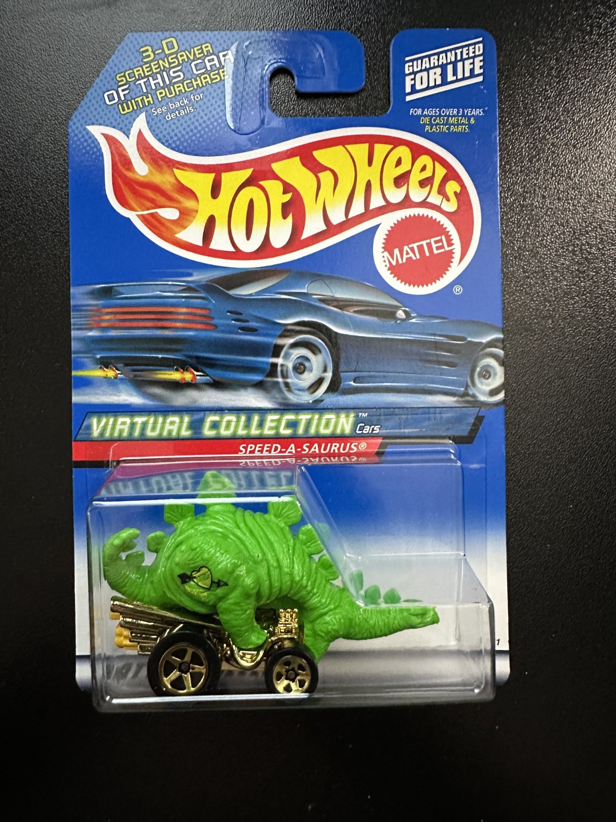 Hot Wheels #104 | Speed-A-Saurus (Bright Green) | Virtual Collection