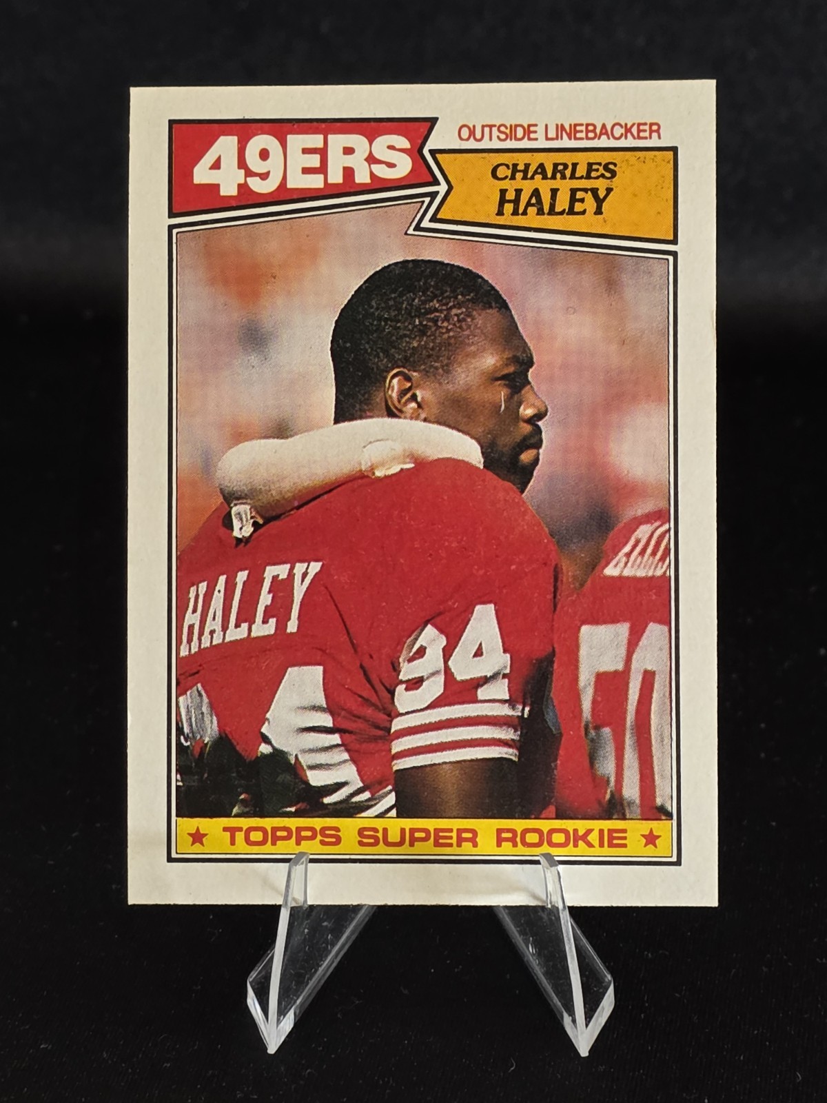 1987 Topps - Charles Haley #125 (RC) San Francisco 49ers