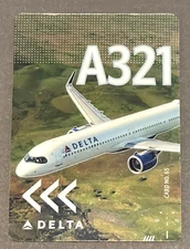 A321 Delta Plane - Card # 65 from 2025 Set