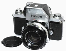 Nikon F Photomic FTn w/ Nikkor-S 50mm f/1.4  Lens -BATTERY TESTED