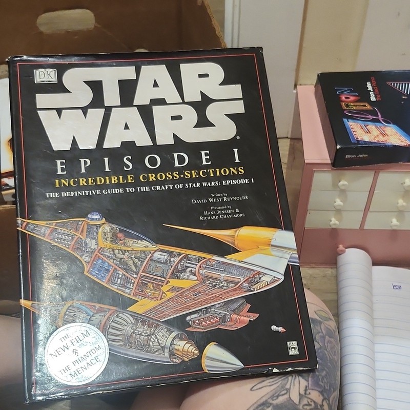 DK Star Wars Episode I Incredible Cross-Sections Hardback 1999