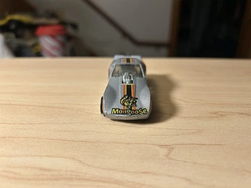 Vintage Hot Wheels Blackwall Mongoose Vette Funny Car 1977 Hong Kong Loose