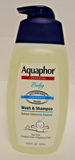 Aquaphor Baby Wash and Shampoo Tear-free Fragrance Free 16.9 Fl Oz Free Shipping