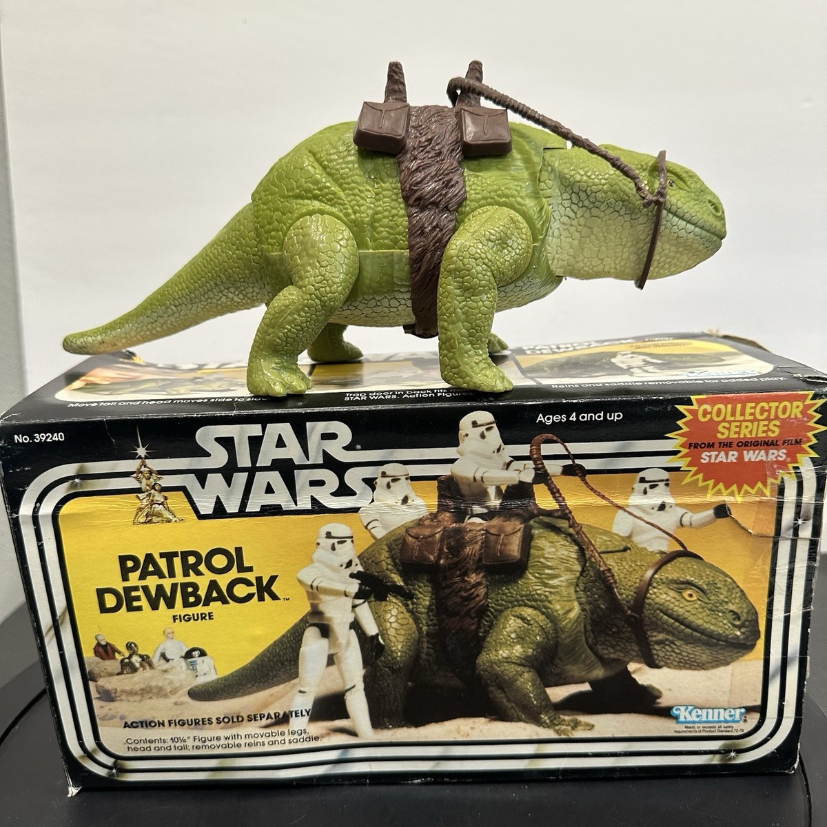 Kenner Star Wars Dewback Patrol Vintage W/Box Complete Saddle