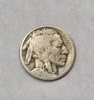 1920-D D/D Buffalo Nickel Repunched Mint Mark, Good Condition.