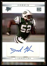 2007 Topps Performance Rookie Autographs David Harris F Auto #127