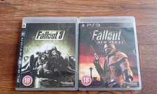 Fallout 3 & Fallout New Vegas PS3 PAL PEGI 18 Manual Included