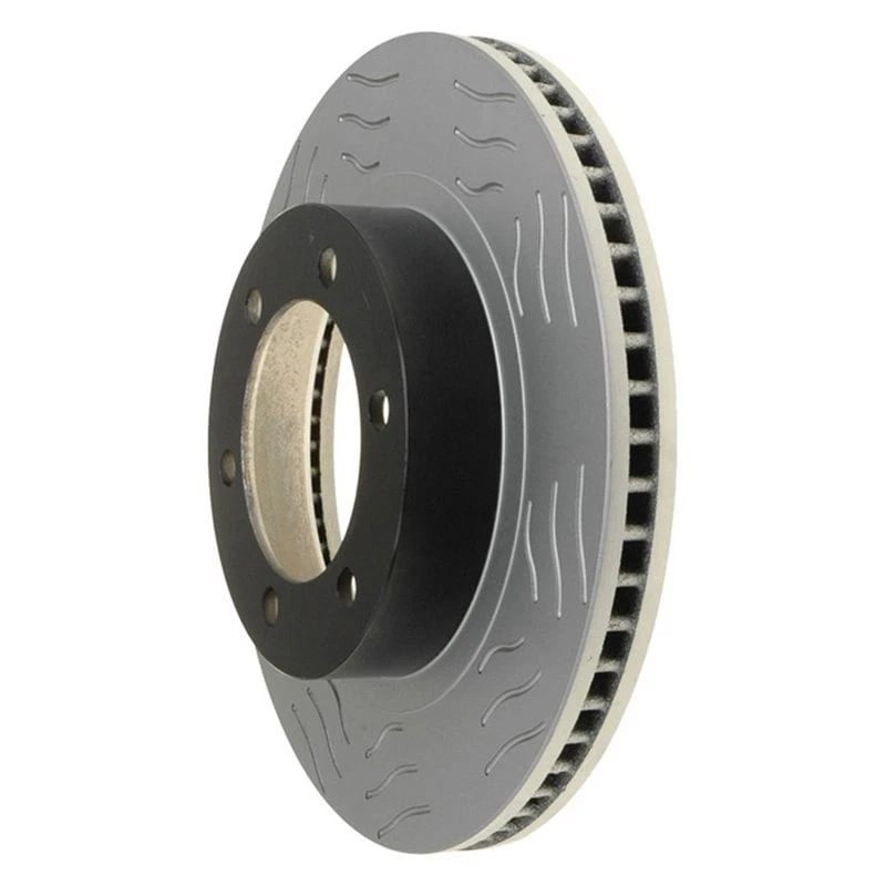 For Toyota Tacoma 2005-2007 ACDelco Gold Slotted 1-Piece Front Brake Rotor - Imagem 2 de 4