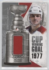 2013-14 ITG Lord Stanley's Mug Cup Winning Goal Silver Jacques Lemaire HOF 8ec