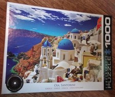 EuroGraphics Oia Santorini Greece 1000-Piece Jigsaw Puzzle