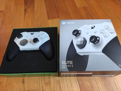 Xbox Elite Series 2 Core Wireless Gaming Controller   White with extra parts