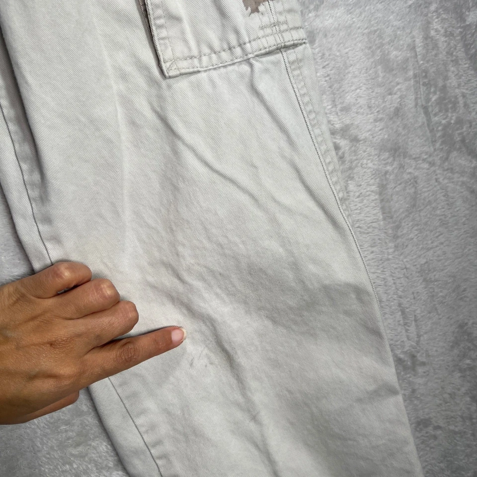 Pantalones cargo Quiksilver para niños holgados talla 8 ajustados Y2K años 90 patín Foto 4 de 4